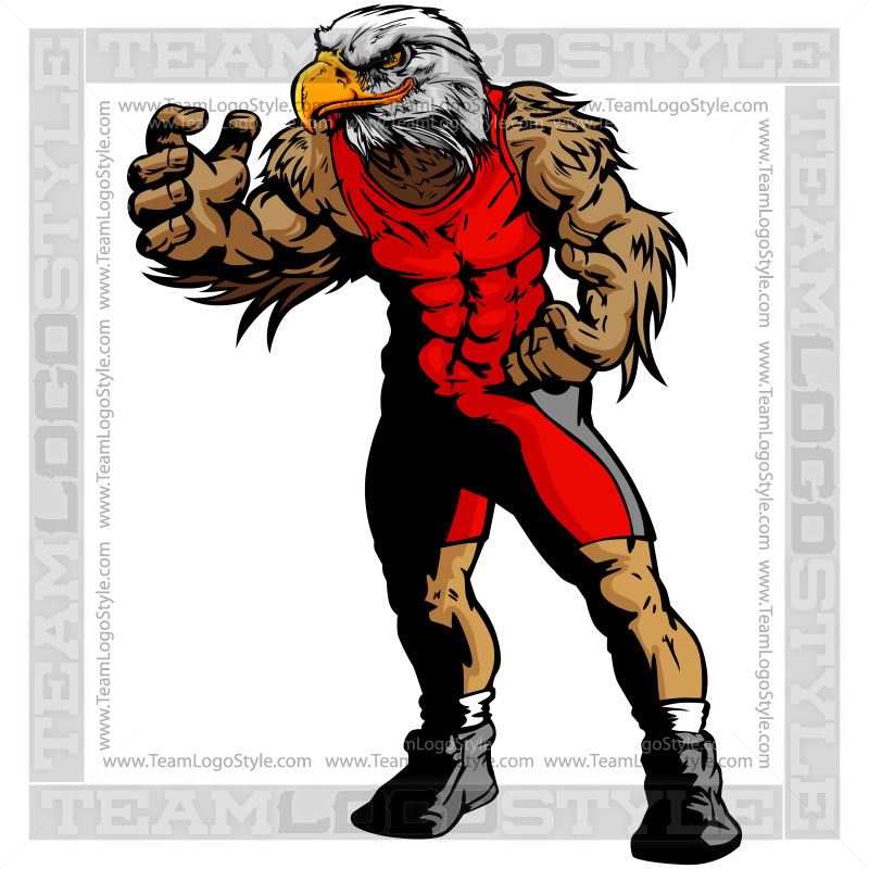 eagle wrestling clip art - photo #5