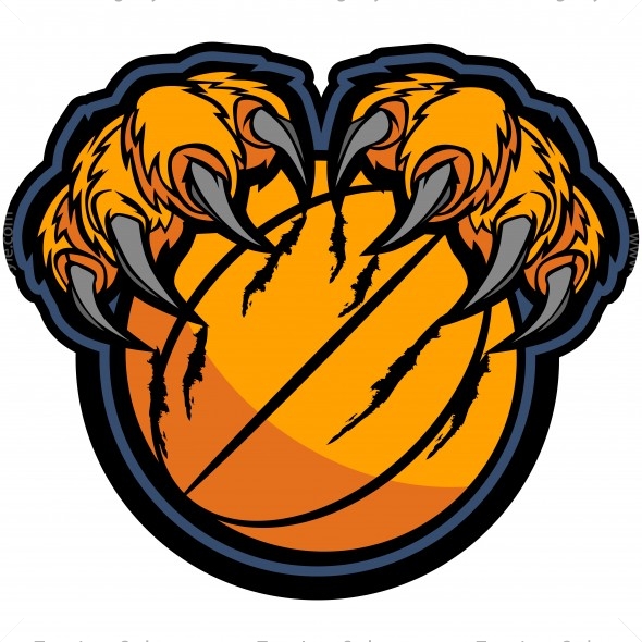 tiger volleyball clipart - photo #28