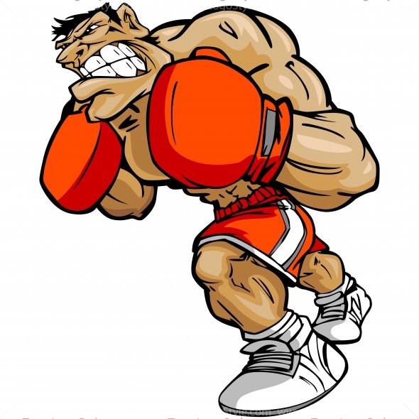 Boxer Clip Art - Vector Clipart Boxer