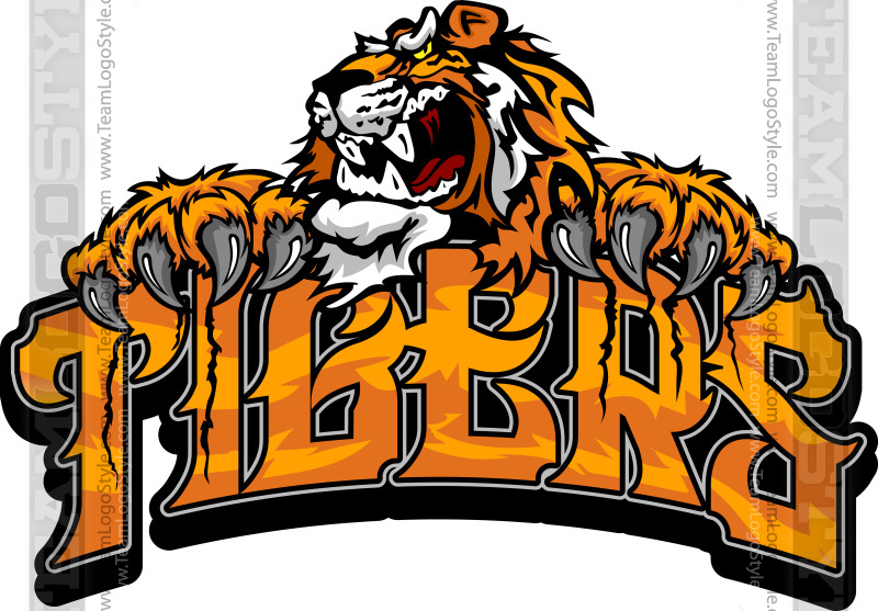 Tigers Logo - Vector Clipart Tigers
