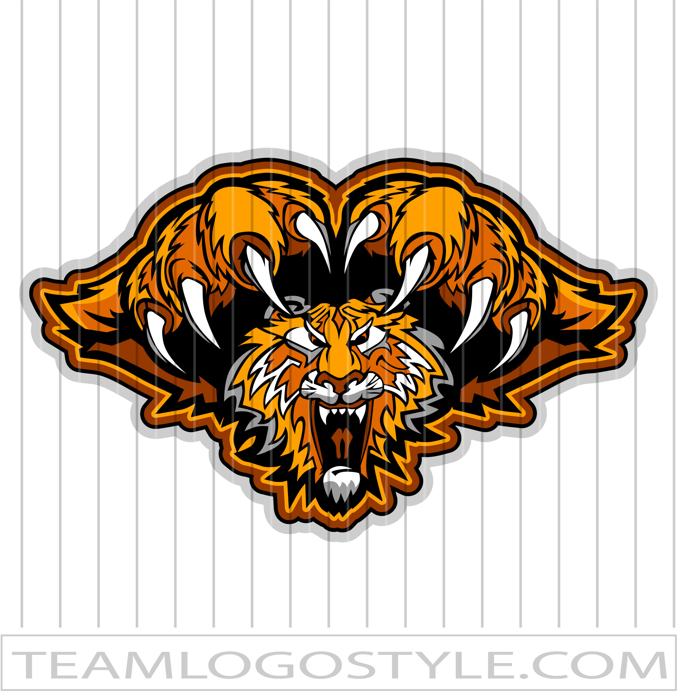 Tiger Logo | Team Mascot | Vector Format | JPG EPS