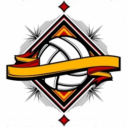 Volleyball Clip Art - Vector Clipart Banner Design