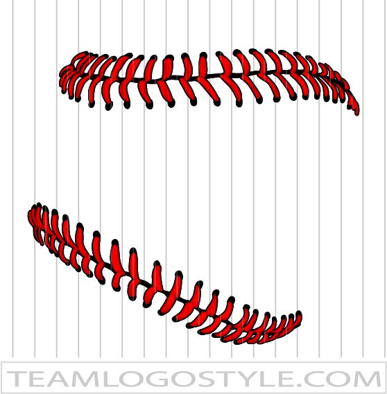 baseball seams graphic
