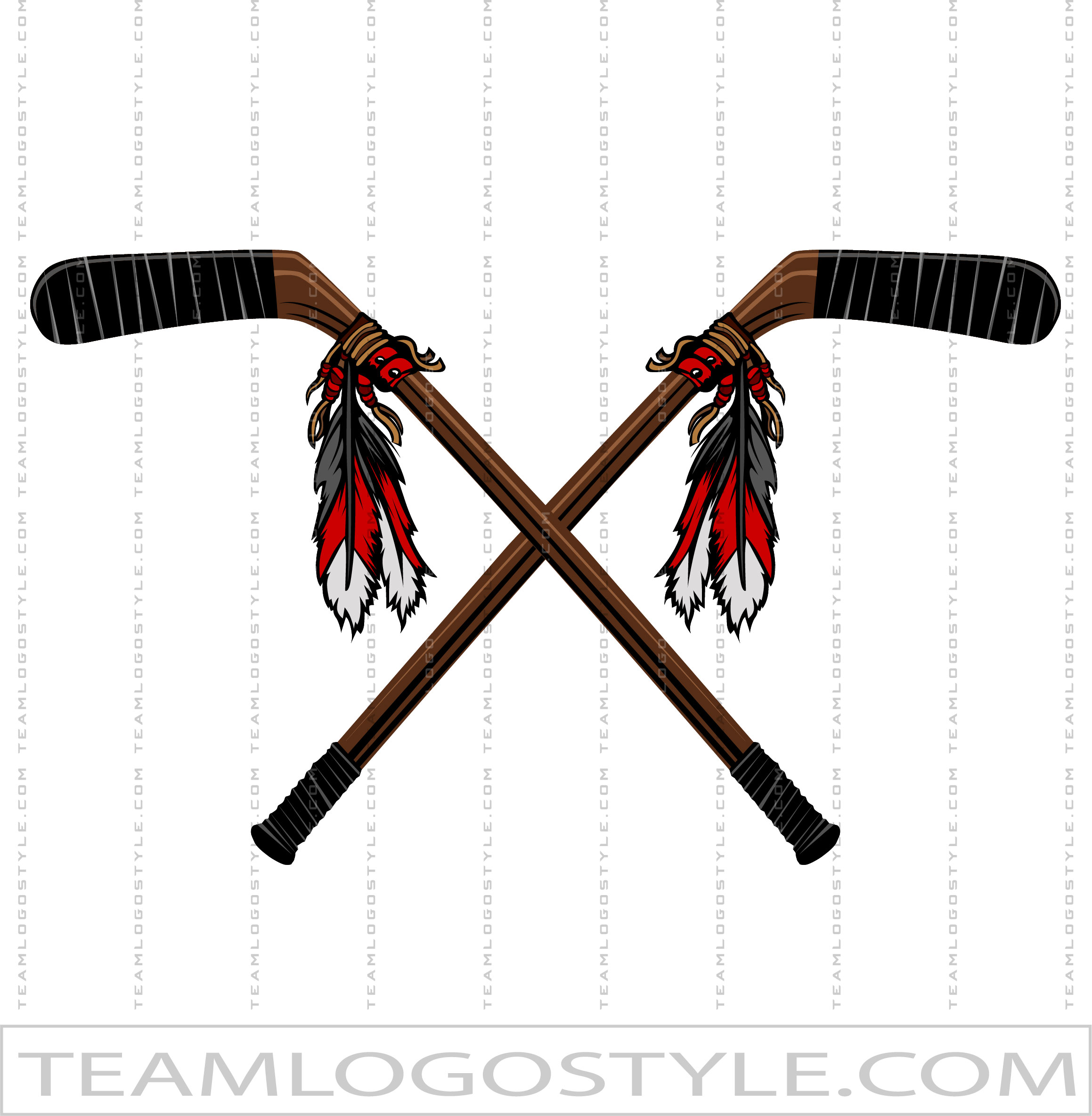 Braves hockey - brave_22_hockey_01 – Modern Mascot and Team Logos