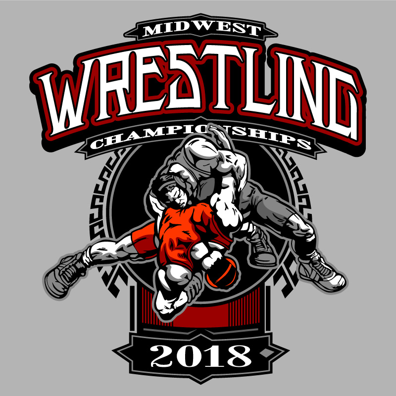 Midwest Wrestling Tournament Shirt | Customizable T-Shirt Design