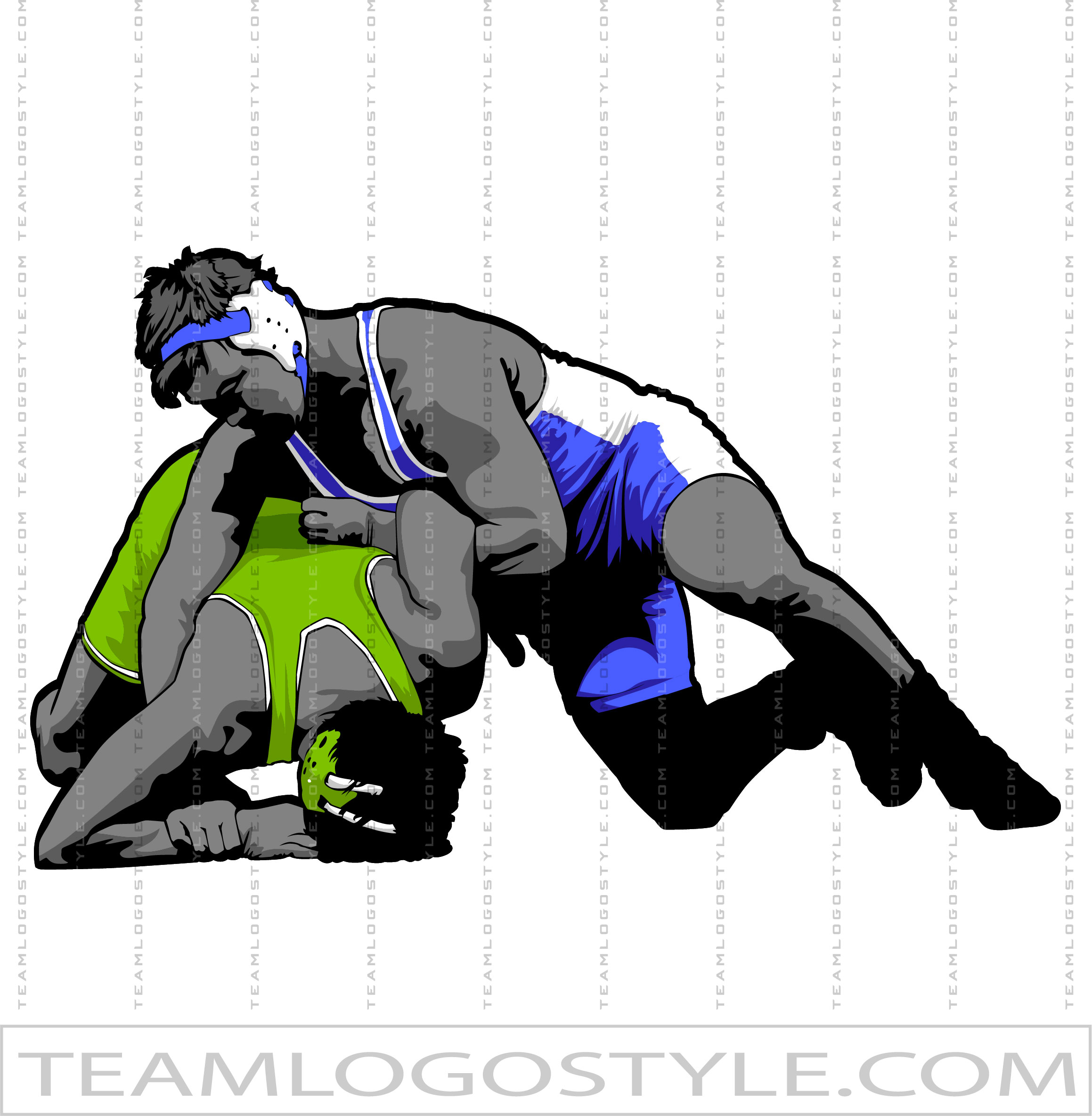 Wrestling Vector | Vector Format | AI JPG EPS PNG