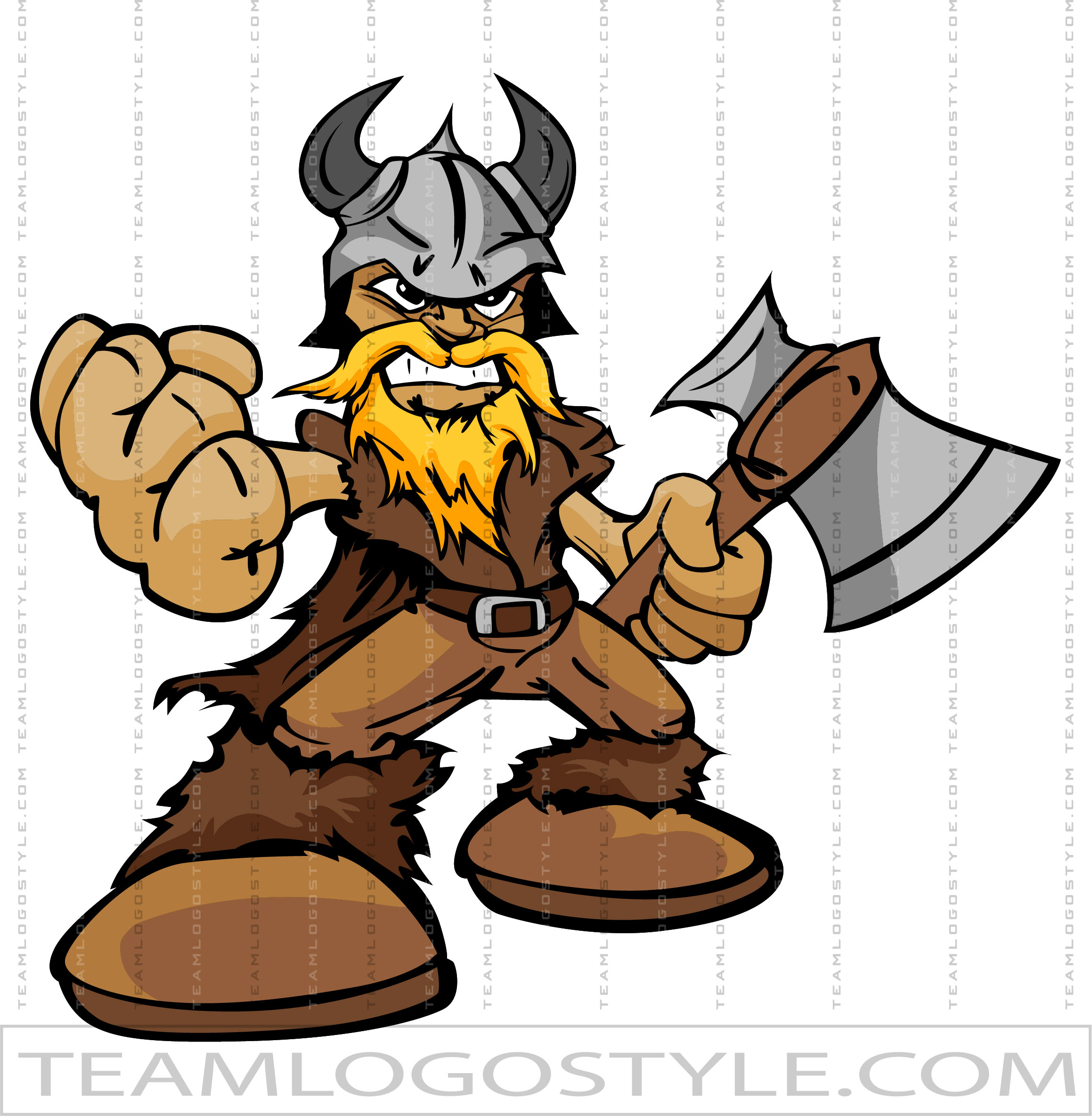 Viking Cartoon | Vector Format | AI JPG EPS PNG